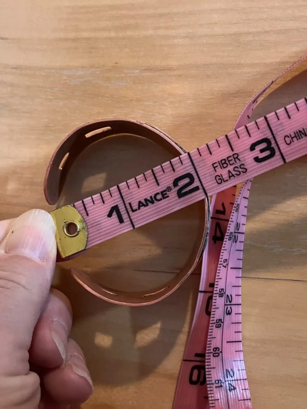 Hand Crafted vintage wide